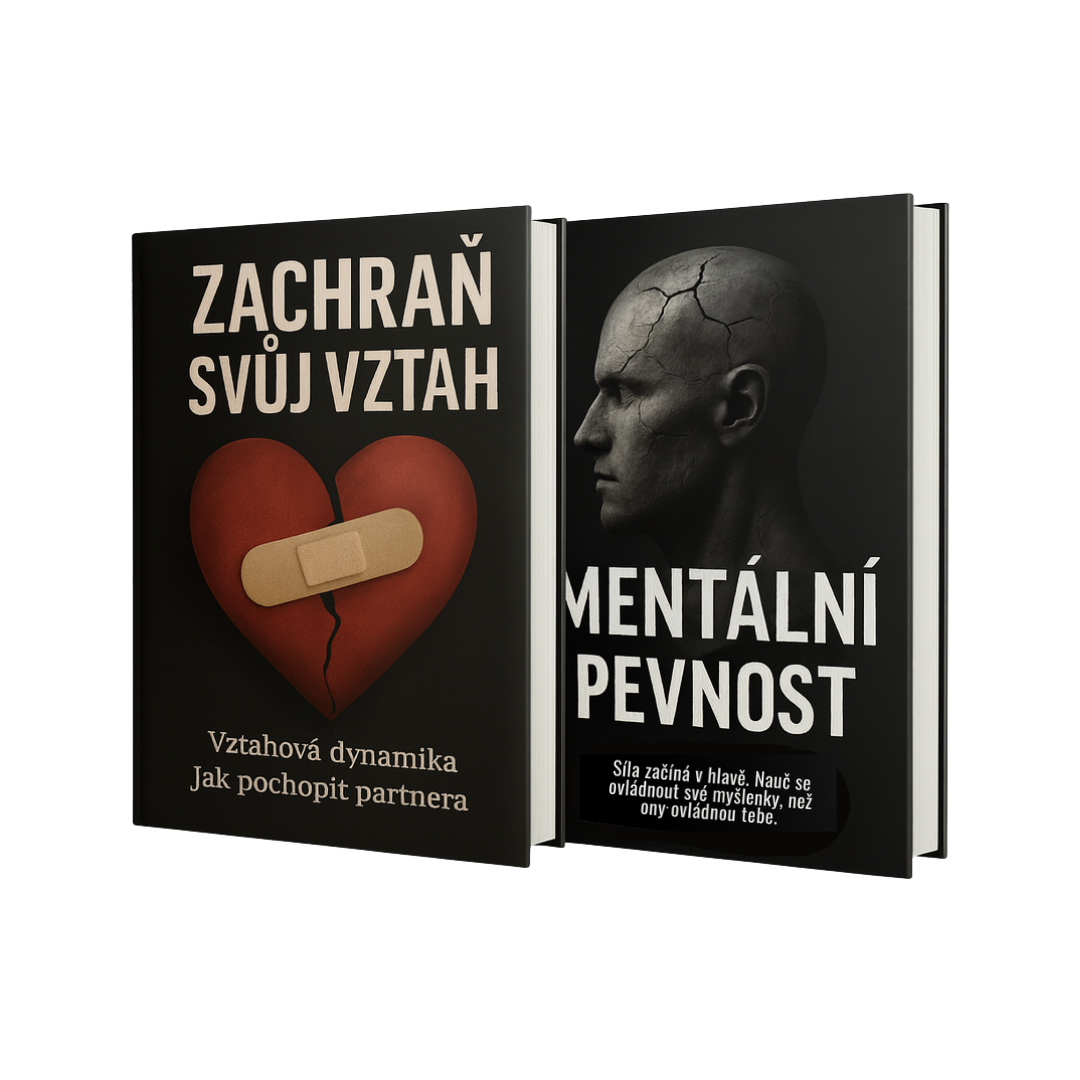SADA DVOU E-KNIH – MENTÁLNÍ PEVNOST + ZACHRAŇ SVŮJ VZTAH