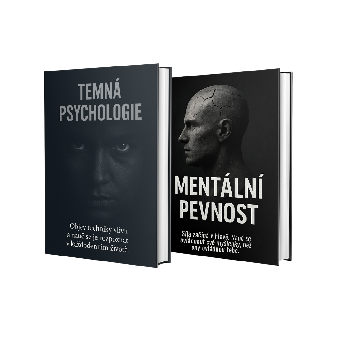 SADA DVOU E-KNIH – MENTÁLNÍ PEVNOST + TEMNÁ PSYCHOLOGIE