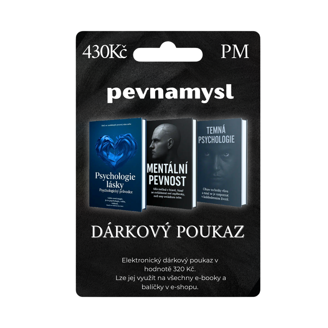 DÁRKOVÝ POUKAZ NA E-KNIHY 430 Kč