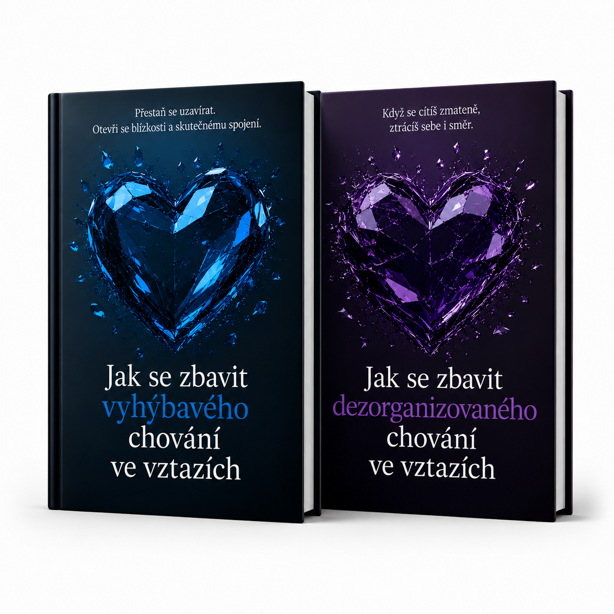 SADA DVOU E-KNIH – JAK SE ZBAVIT VYHÝBAVÉHO + DEZORGANIZOVANÉHO CHOVÁNÍ VE VZTAZÍCH
