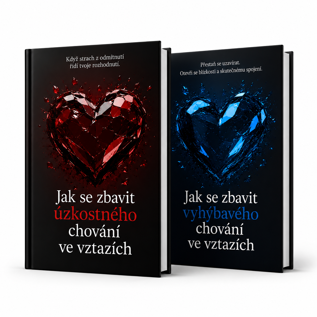 SADA DVOU E-KNIH – JAK SE ZBAVIT ÚZKOSTNÉHO + VYHÝBAVÉHO CHOVÁNÍ VE VZTAZÍCH