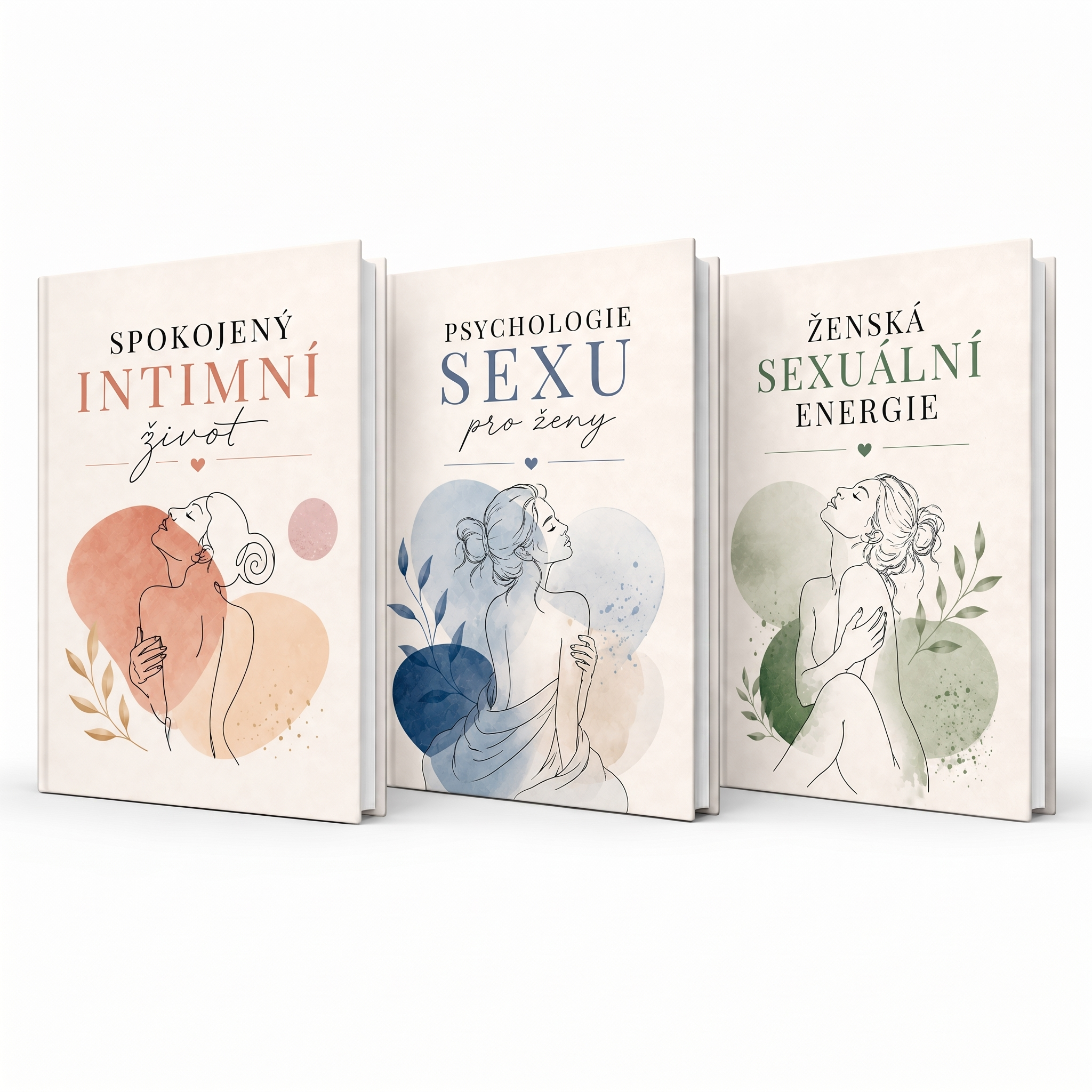 SADA TŘÍ E-KNIH – PSYCHOLOGIE SEXU + SPOKOJENÝ INTIMNÍ ŽIVOT + ŽENSKÁ SEXUÁLNÍ ENERGIE